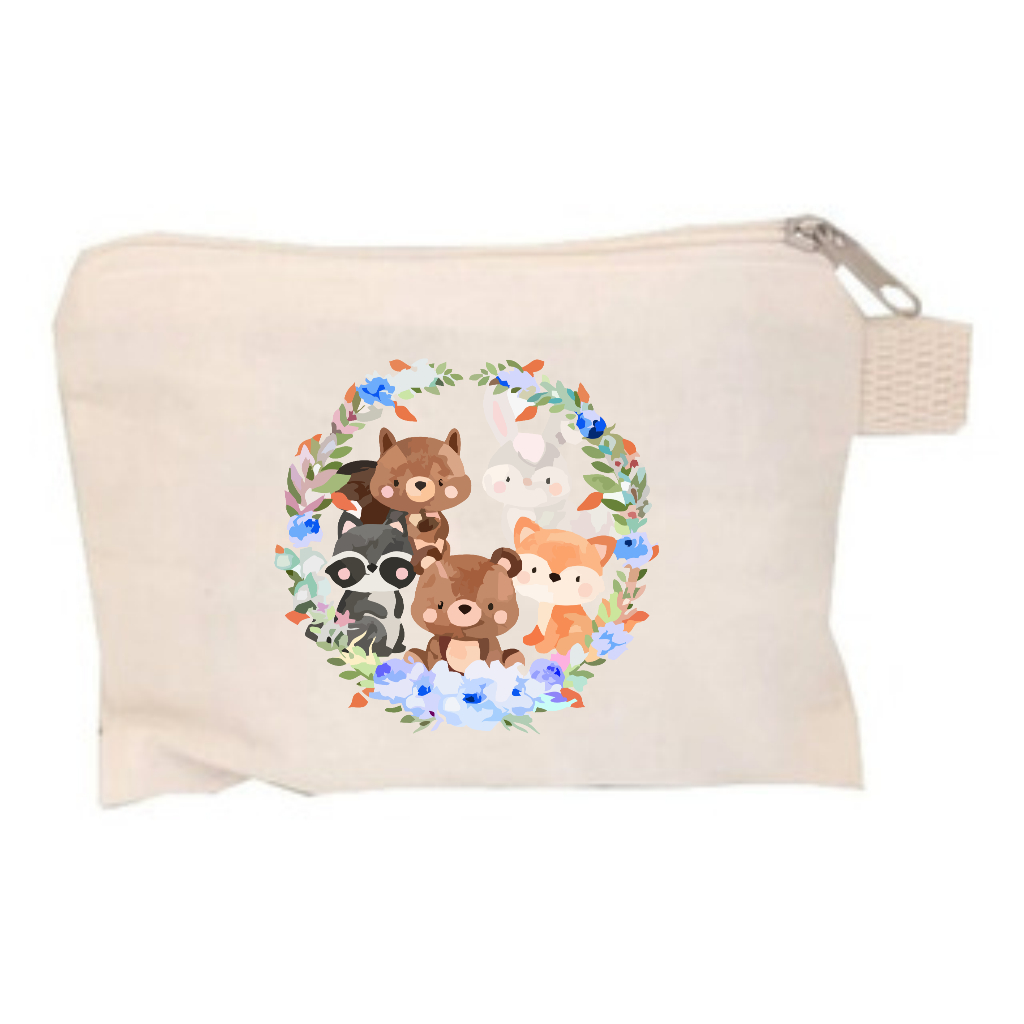 30 Necessaire algodão cru personalizada 12x18 Transfer 9x10 Temático Bosque encantado em Oferta na Shopee