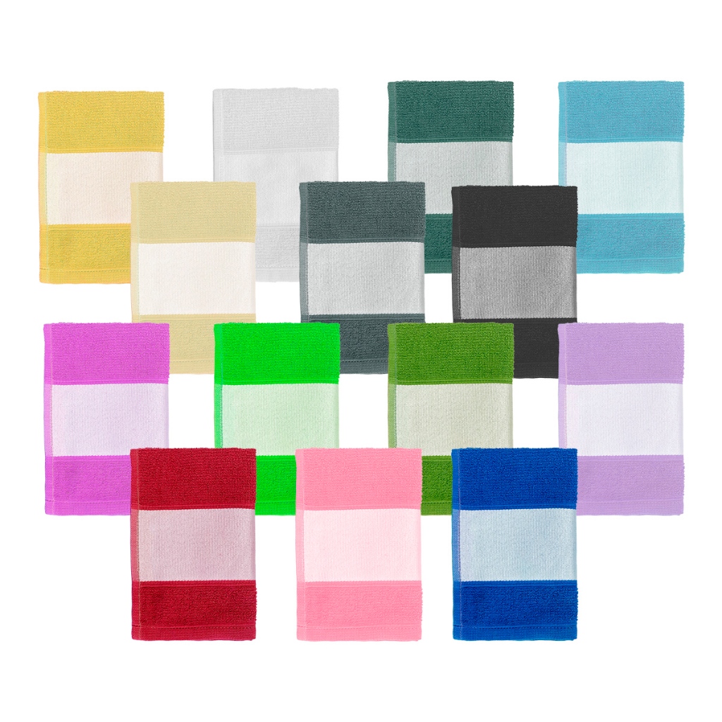 Kit 20 Toalhas Social P Sublimação Transfer Estampa Silk Lavabo Boca Rosto Escolar Infantil 23x38cm em Oferta na Shopee