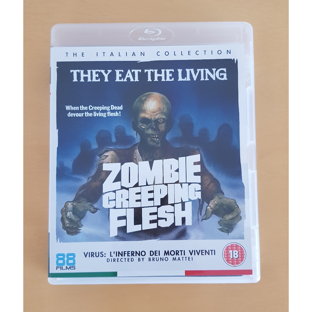 Filme Blu-ray - Zombie Creeping Flesh - Bruno Mattei (88 Films)
