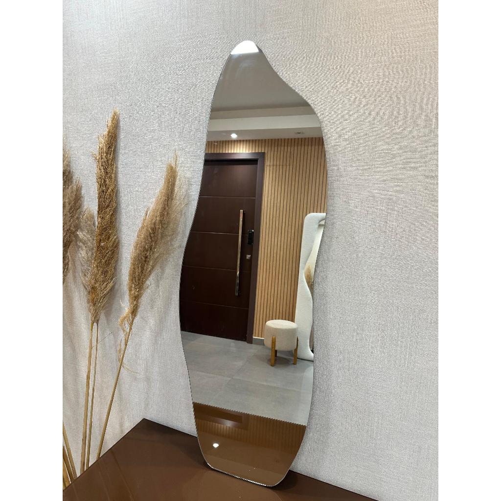 Espelho Orgânico Flame 115cm 110cm 90cm 80cm Pinterest Polido Lapidado Quarto Sala Salão L...