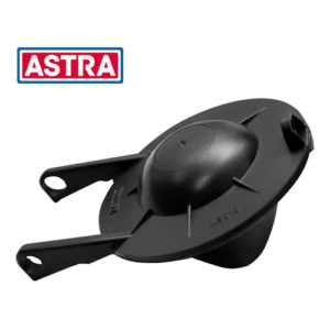 Obturador Preto Universal Para Caixa Acoplada Com Corrente KSO/AS Astra Pvc