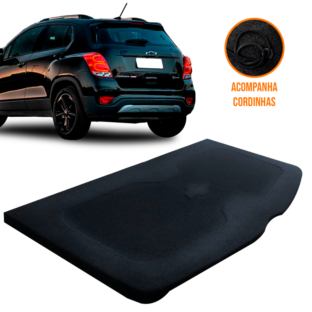 Tampão traseiro porta malas bagagito TRACKER G1 2013 A 2019 em Oferta na Shopee