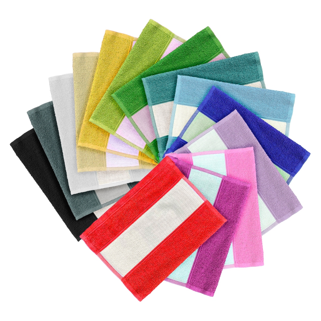 Kit até 40 Toalhas Social P/ Sublimação Transfer Estampa Silk Lavabo Boca Mao Rosto Infantil 23x38cm em Oferta na Shopee