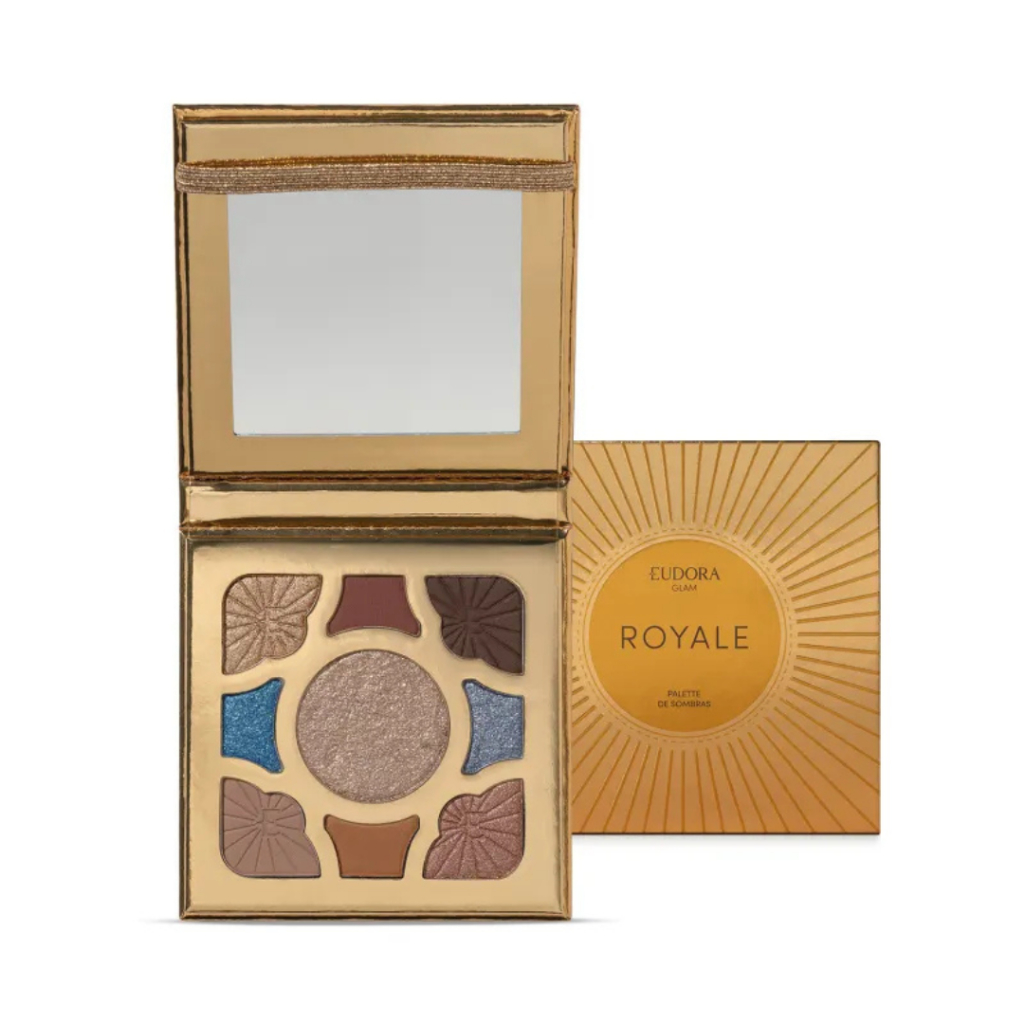 Paleta de Sombra Eudora Glam Royale 7g