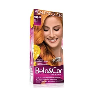 Tinta Bela E Cor Kit 96.44 Ruivo Natural Claro em Oferta na Shopee