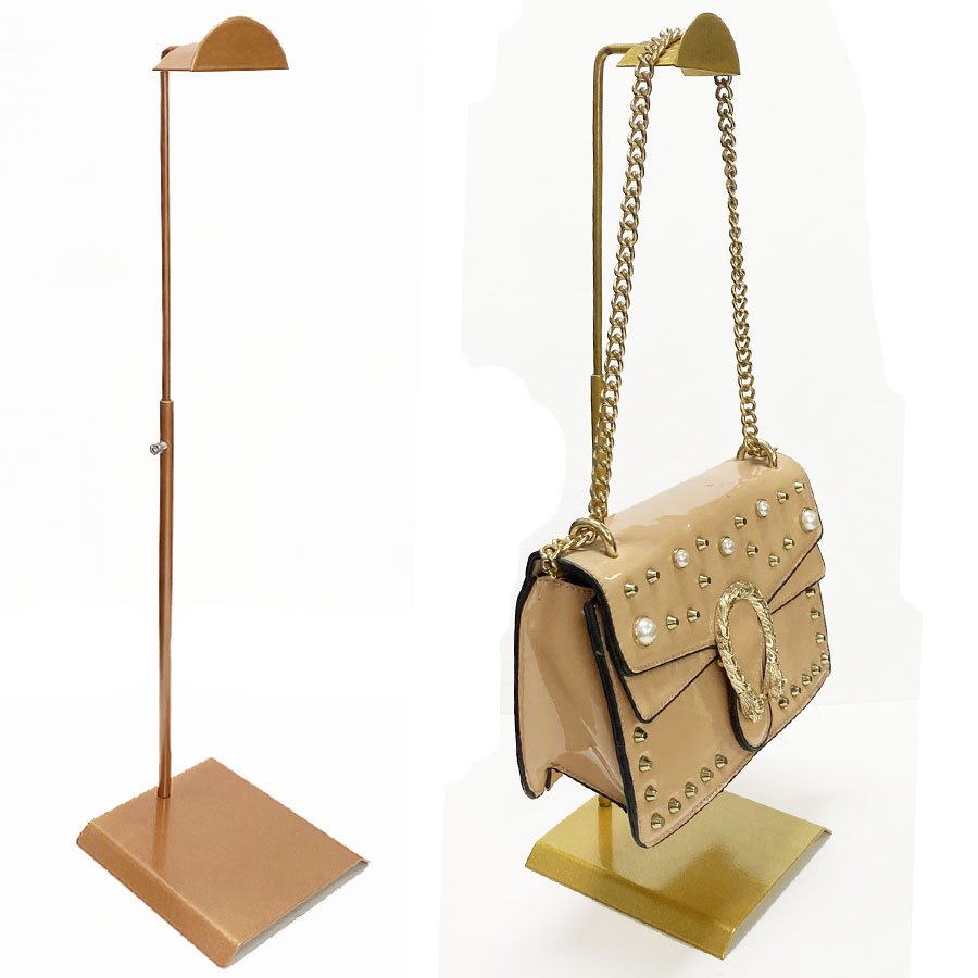 Suporte de Bolsa Luxo para vitrine, altura regulável em Oferta na Shopee