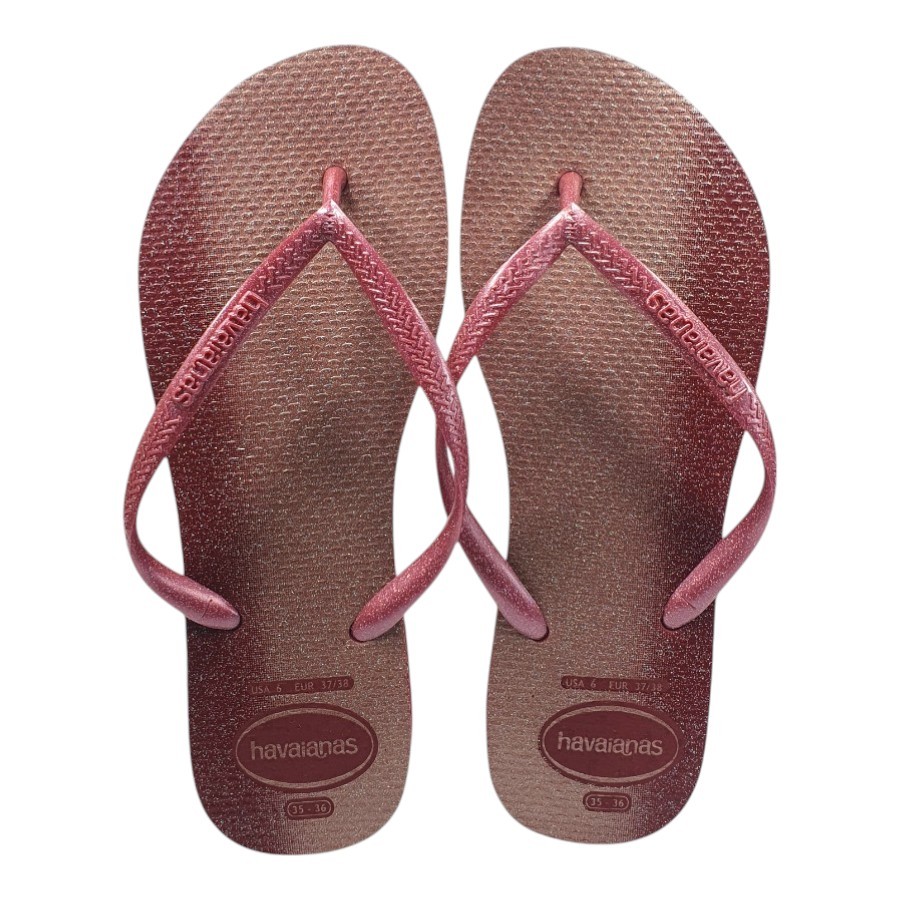 Chinelo Feminino Havaianas 4145617 Slim Gloss em Oferta na Shopee