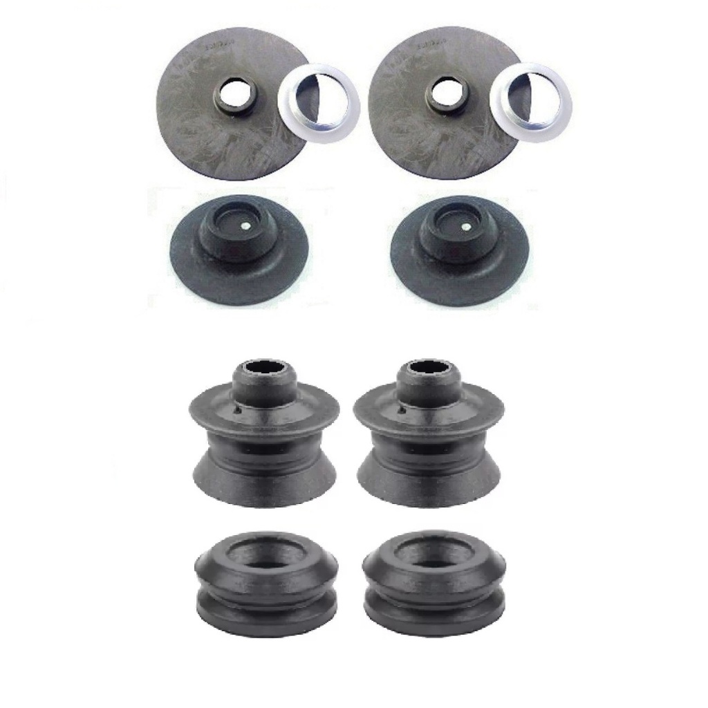 Kit Calço Mola Traseira + Buchas Superiores Amortecedor Traseiro Corsa Prisma Celta Classic