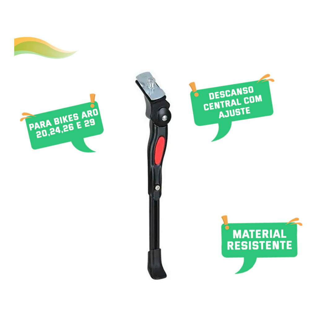 Detalhes do Pezinho Para Descanso Central De Bike Bicicleta Com Apoio