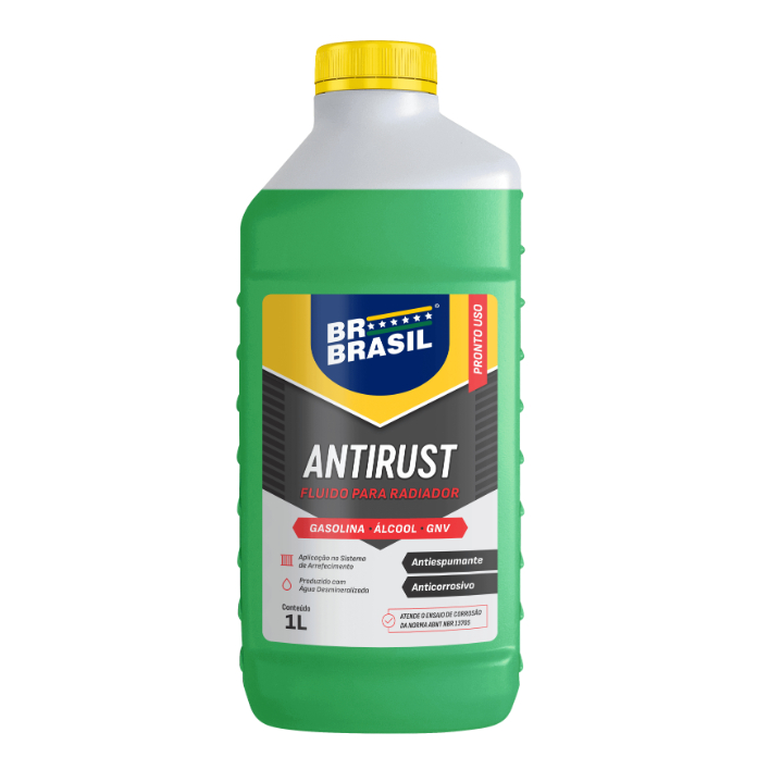 Anti Rust para Radiador Verde Radiadores BRBrasil