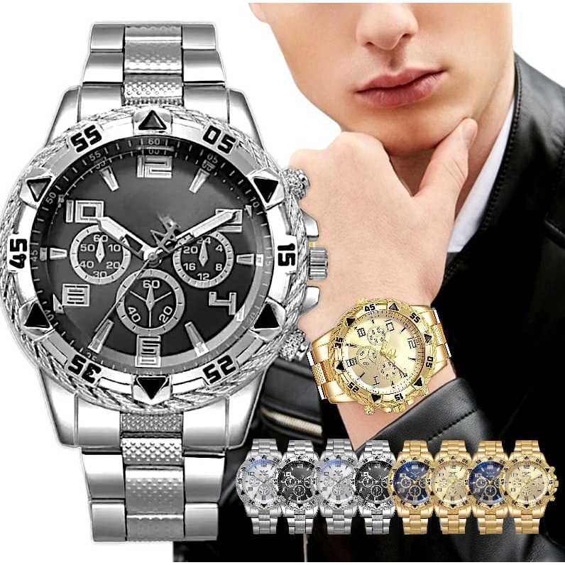 kit 5 Relógios masculinos relogio masculino em aço 5 relogios de metal KIT RELÓGIO MASCULINO ROBUSTO