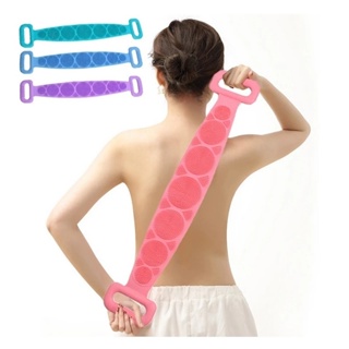 Esponja Cinta De Banho A Seco Massageadora De Silicone Adulto e Criança em Oferta na Shopee