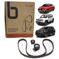 Kit Correia Dentada + Tensor Original BRPROAUTO Fiat Toro Jeep Renegade Compass 2.0 DIESEL