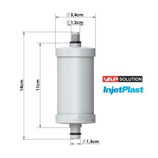 Vela Refil Carvão Ativado Para Filtro Torneira Pró Saúde Injet Plast Vap Solution em Oferta na Shopee