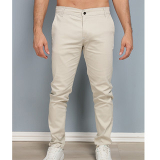 Calças Sarja Masculina Alfaiataria Esporte Fino Bolso Faca Bolso Embutido