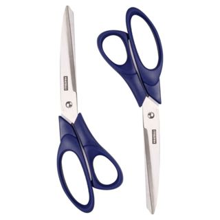 Kit 2 Tesoura Corte Fácil 9" Alfaiate Costura Profissional Multifuncional 24,1cm Fratelli em Oferta na Shopee