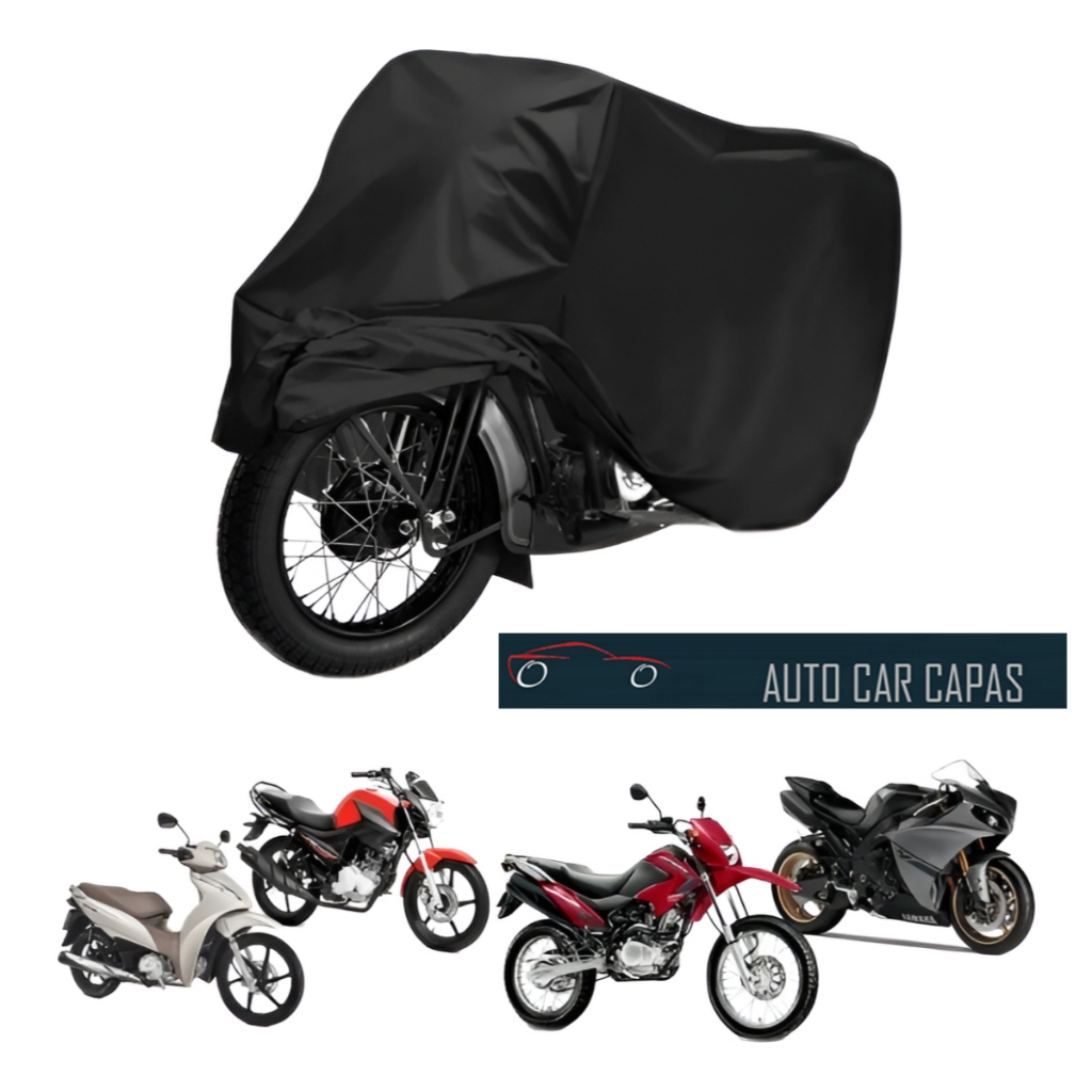 Capa de Couro Impermeável para Moto Honda CRF 110F
