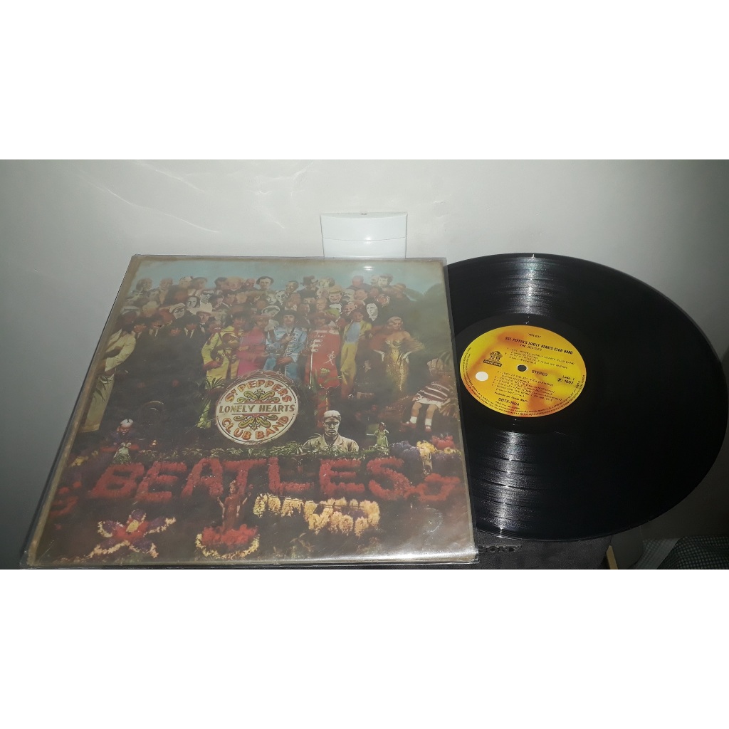 LP The Beatles Sgt. Pepper's Lonely Hearts Club Band Capa Sanduíche Odeon 1974 Stereo
