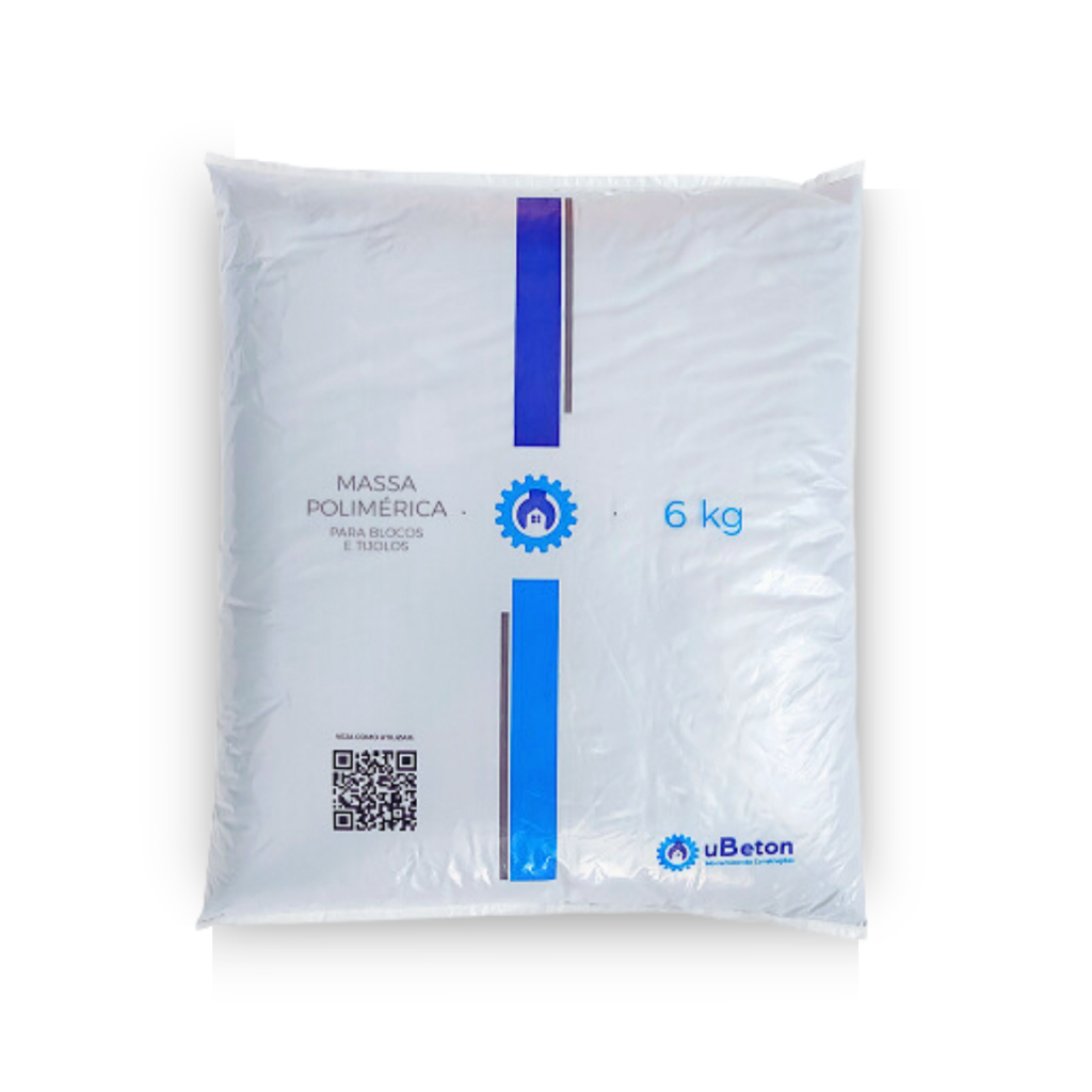 uBeton Massa Polimérica 6kg – Cola Rápida para Bloco/Tijolo | Alto Rendimento em Oferta na Shopee