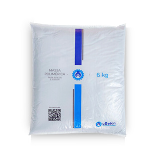 uBeton Massa Polimérica 6kg – Cola Rápida para Bloco/Tijolo | Alto Rendimento em Oferta na Shopee