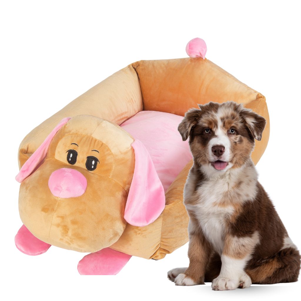 Cama Colchonete Pet Cachorro e Gato Caminha Hot Dog Médio Lavável Com Zíper Casinha Pet Animada