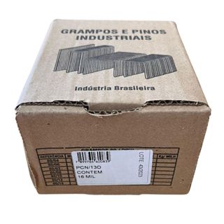 Caixa de Grampo PCN 50/13 - 16.000 Unidades Grampo para Grampeador Pneumático em Oferta na Shopee