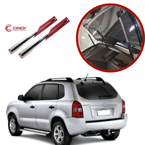 Par Amortecedor Tampa Vidro Traseiro da Mala Hyundai Tucson 05 06 07 08 09 10 11 12 13 14 15 16