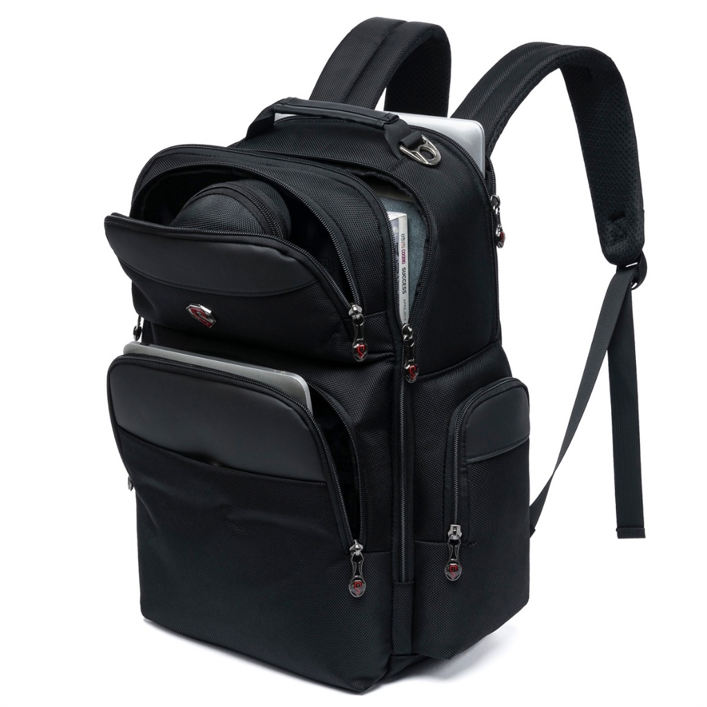 Mochila Executiva Trabalho Faculdade Expansiva Resistente