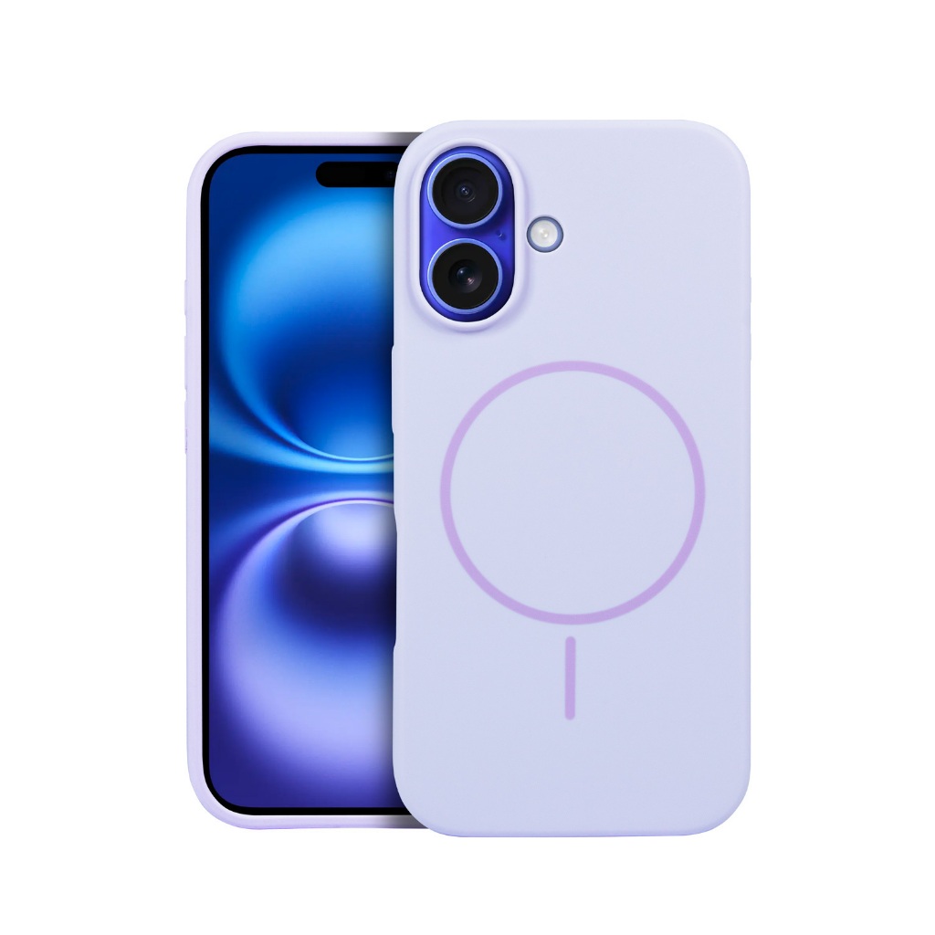 Capa Case Capinha MagSafe Silicon Liquid para iPhone 16 Gshield - Proteção Contra impactos - Lilás em Oferta na Shopee