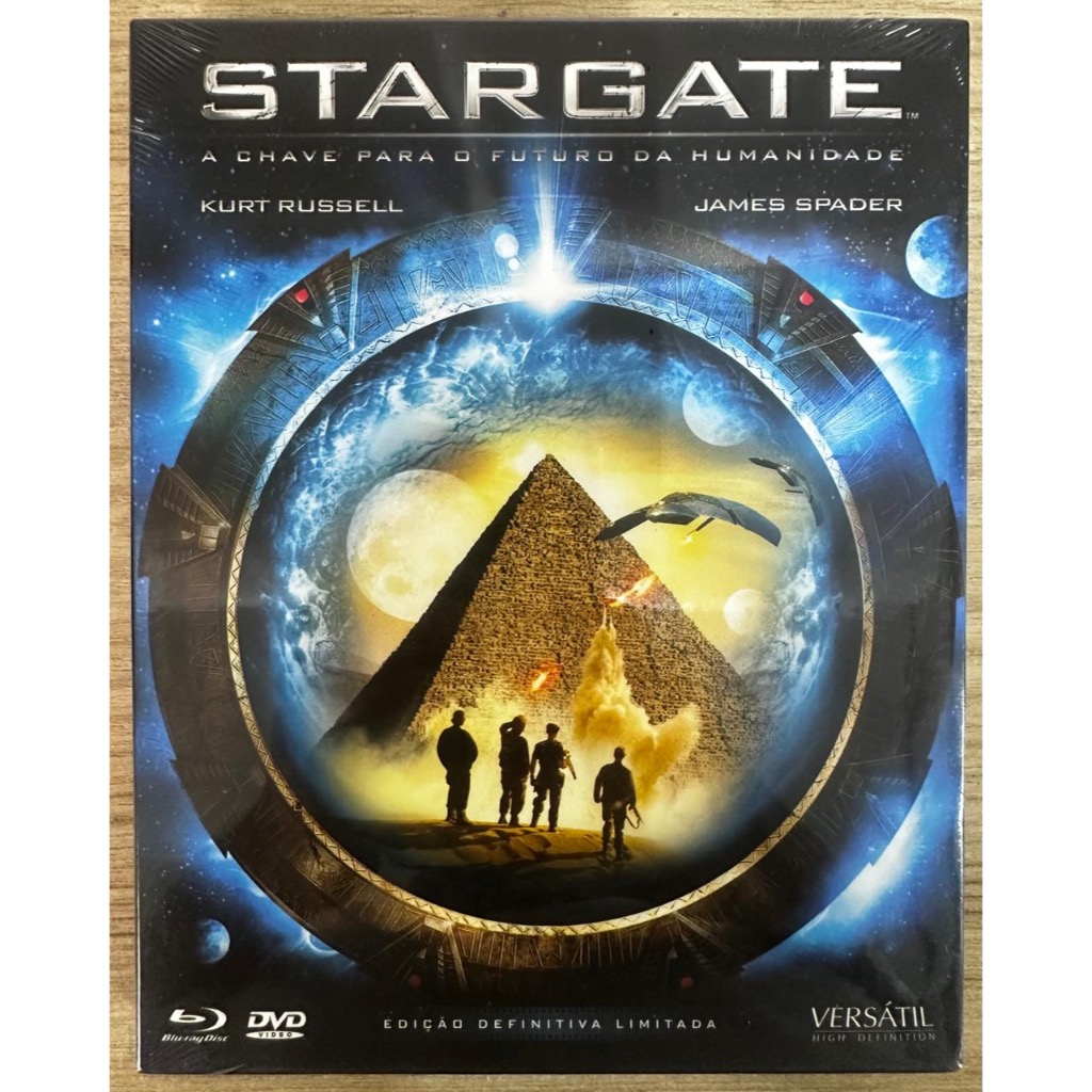 Blu-Ray Stargate - Kurt Russell - Lacrado