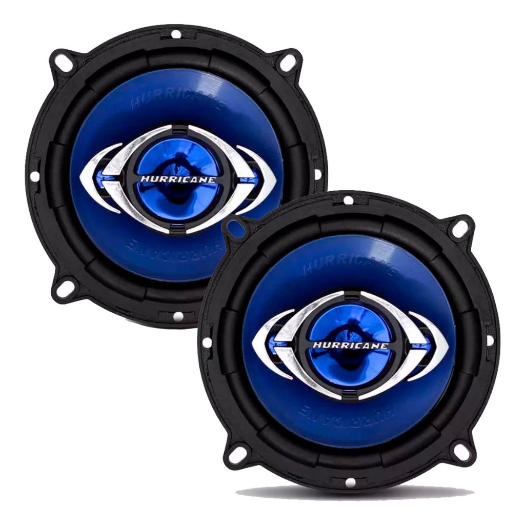 Alto Falante Quadriaxial Hurricane 5 Polegadas Cm5 130w Par - Spare Parts and Accessories for Vehicles