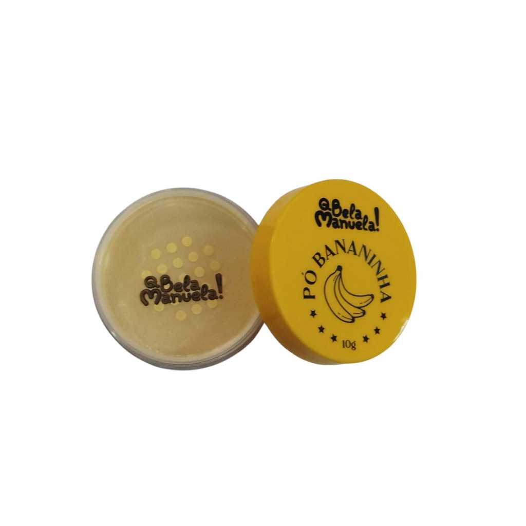 Pó Solto Bananinha QBela Manuela 10g QBM0029 - Beauty