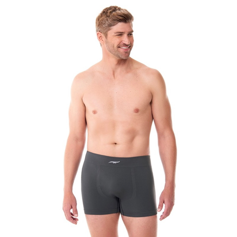 Cueca Boxer Sem Costura Seamless Masculina Confortável Dia Dia Tecido Respirável Masculino Zee Rucci