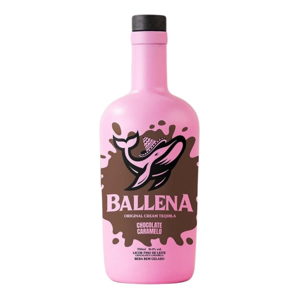 Licor Ballena Chocolate e Caramelo Tequila 750ml - Food & Beverages