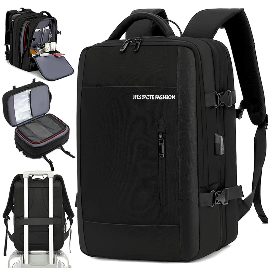 Mochila de Viagem Masculina e Feminina Impermeável Reforçada Executiva para Notebook