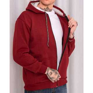 Moletom masculino Moletom masculino com zíper com capuz em Oferta na Shopee