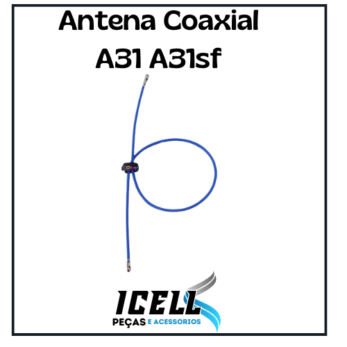 Cabo Antena De Rede Coaxial Compatível Galaxy A31 Sm A315