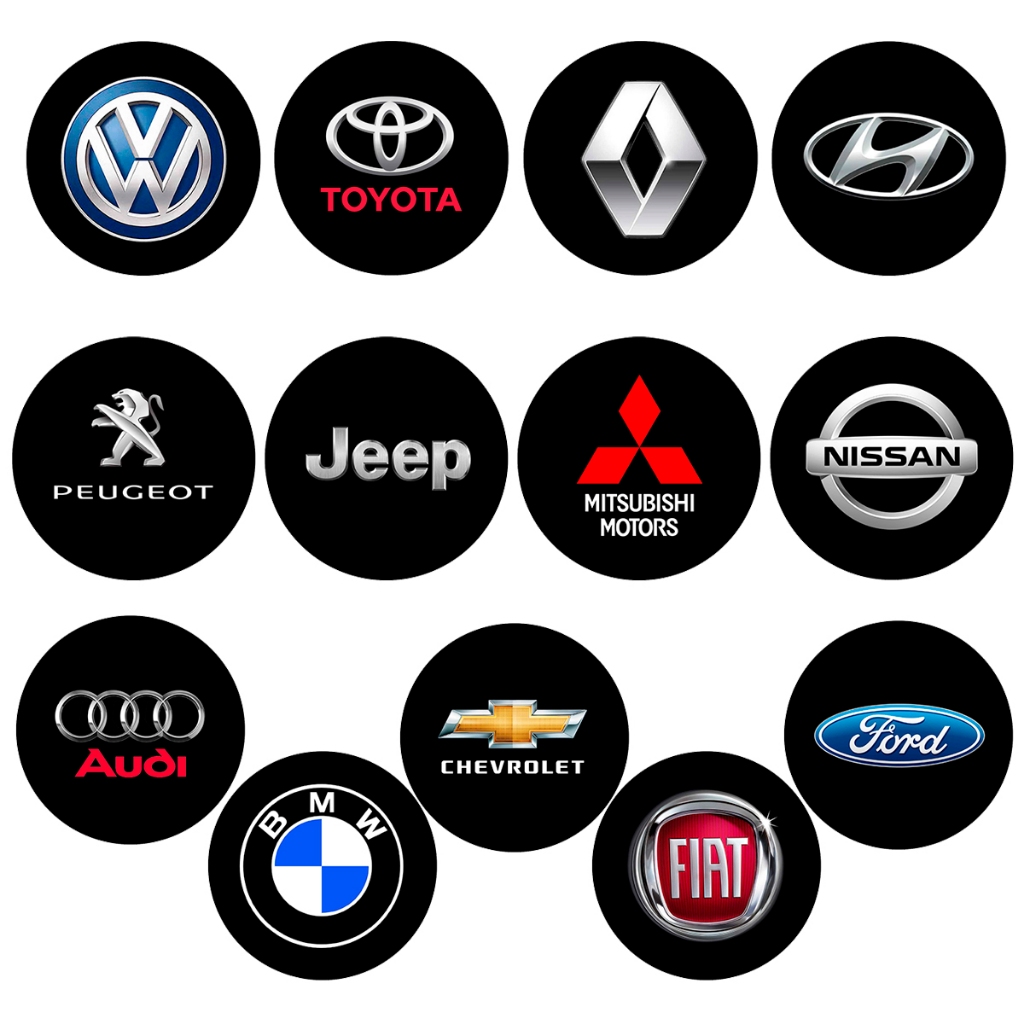 Porta Copo para Carro Marcas de Carro Símbolo Logo