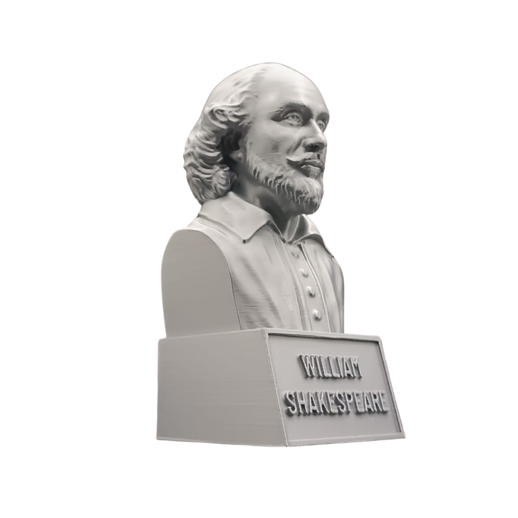 Escultura Busto William Shakespeare Escritor Ingles