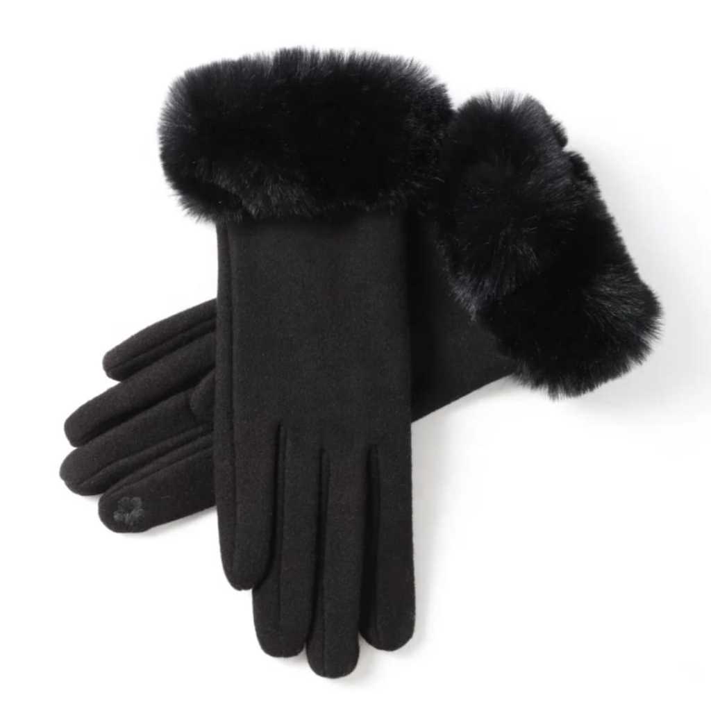 Par Luva Feminina Inverno Luxo Touch