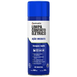 Limpa Contato Elétrico Quimatic 300ml Ação Imediata Tapmatic Secagem Rápida Aerossol Spray