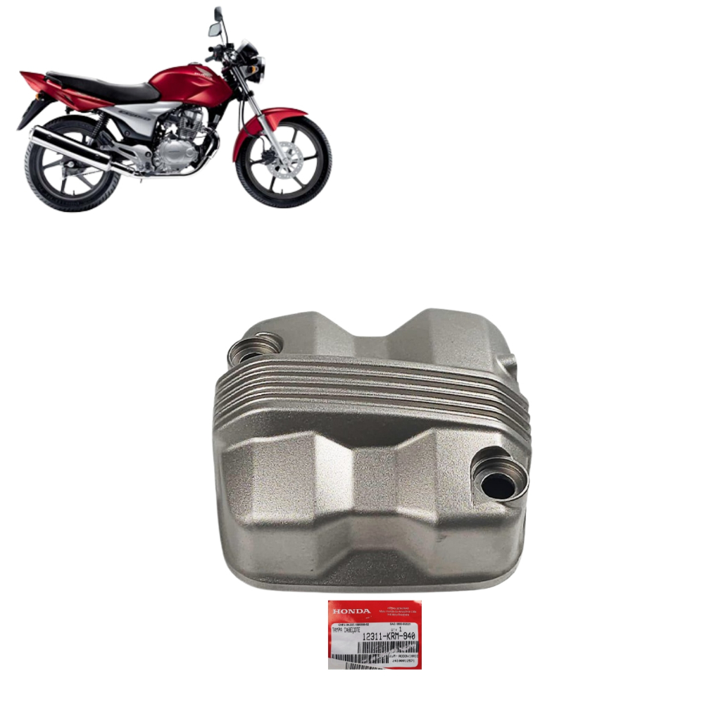 Tampa Cabeçote CG 150 Fan Titan Start Cargo 2004 a 2015 Original Honda em Oferta na Shopee
