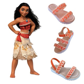 REF:0032 Sandália Infantil Da Moana Do 20 Ao 34 em Oferta na Shopee