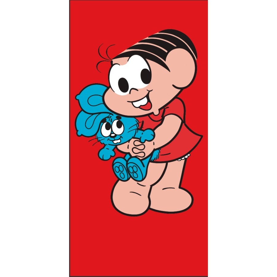 PAINEL LATERAL  APENAS FRENTE  SEM ELASTICO ( TURMA DA MONICA- MONICA FUNDO VERMELHO ) (ENVIO IMEDIATO) em Oferta na Shopee