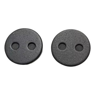 1 Par Pastilha Freio A Disco Redonda Bike Scooter Skate