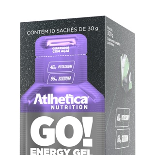 GO! Energy Gel Recovery Atlhetica Nutrition (300g) Guaraná em Oferta na Shopee