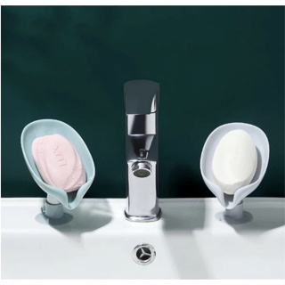 Saboneteira De Plástico Kit com 2 Formato de Folha Para Banheiro com Dreno em Oferta na Shopee