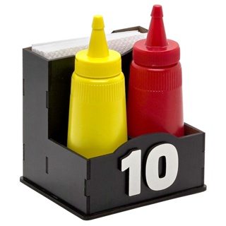 Porta Guardanapo De Mesa Kit 10 Unidades Restaurante Bar Promoção em Oferta na Shopee