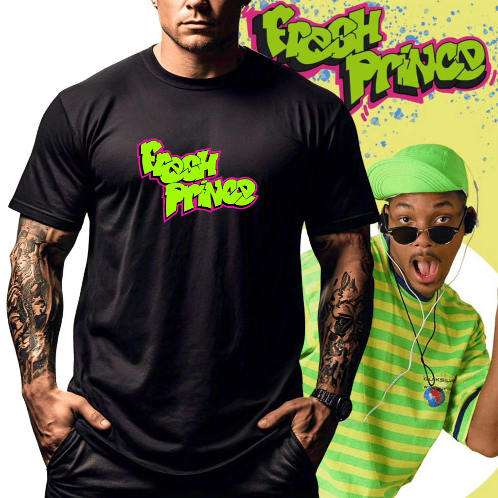 Camiseta Camisa Fresh Prince Will Smith Um Maluco No Pedaço