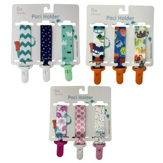 Kit 3 Unid Prendedor Universal Chupeta P/bebê - Clip Unissex em Oferta na Shopee